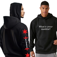 2023 RUN 4 Meddie Unisex Black Hoodie